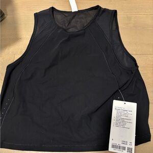 Lululemon Sculpt Cropped Tank Top